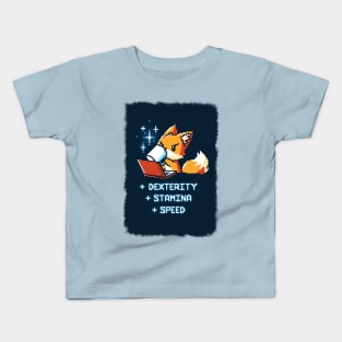 Cute Funny Gaming Chemistry Fox animal lover Sarcastic Funny Quote Artwork Kids T-Shirt